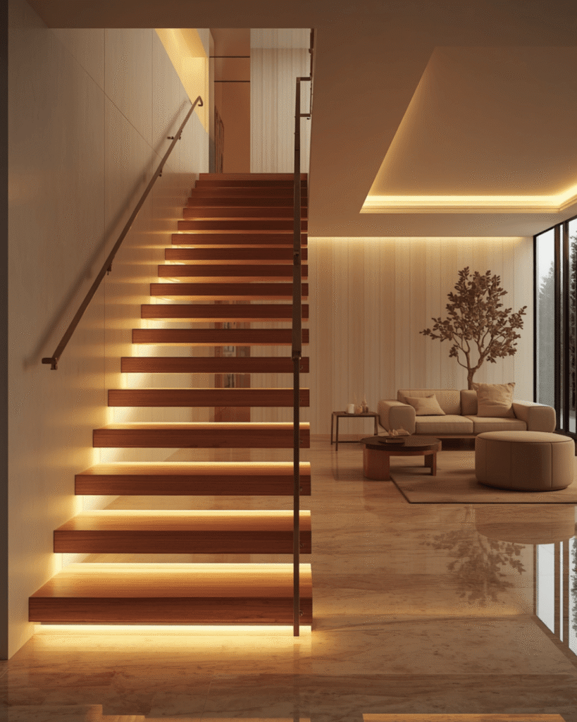 4. Elegant Minimalist Staircase Ideas for Modern Interiors
