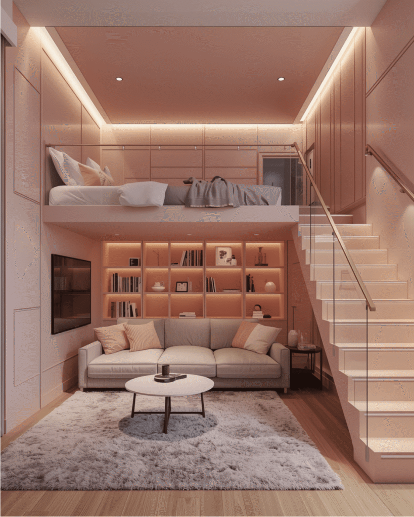 4. Small Apartment Bedroom Layout That Maximizes Space 