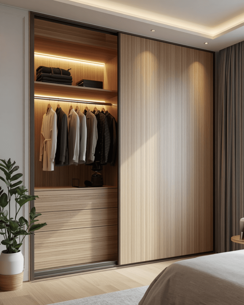 5. Smart Bedroom Storage Solutions with Built-In Closets