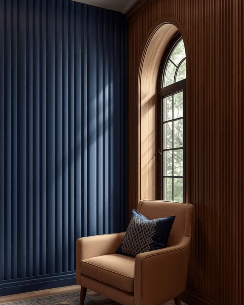 8. Blue Accent Wall Design Ideas