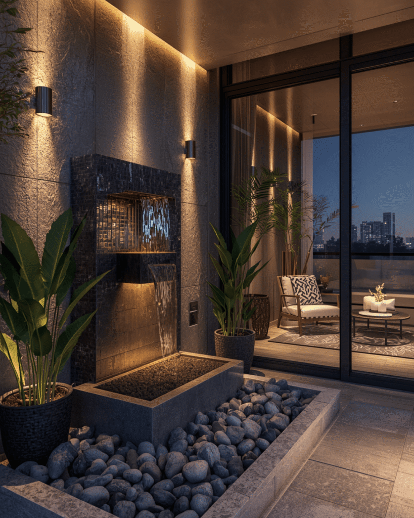 10. Beautiful Balcony Water Garden Ideas for Contemporary Homes