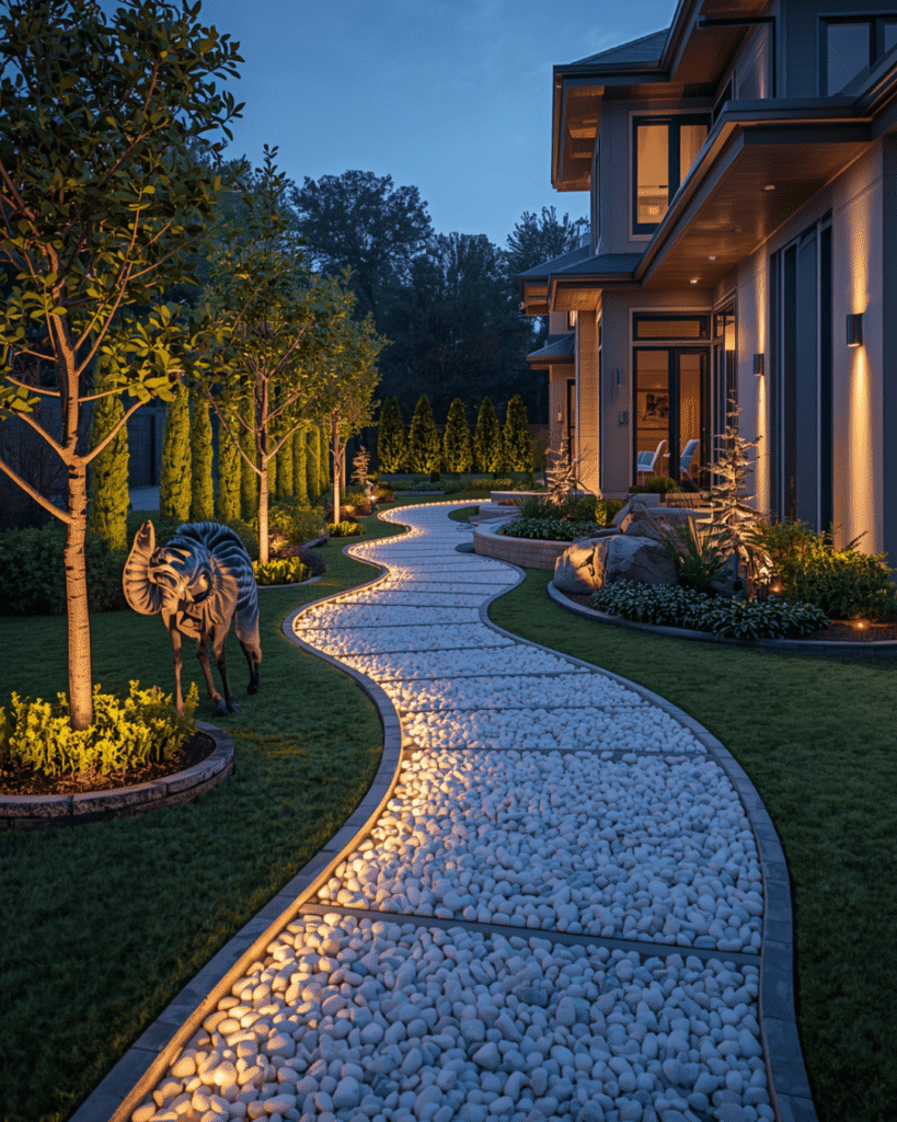 9. Outdoor Garden Lighting Trends for Contemporary Home 