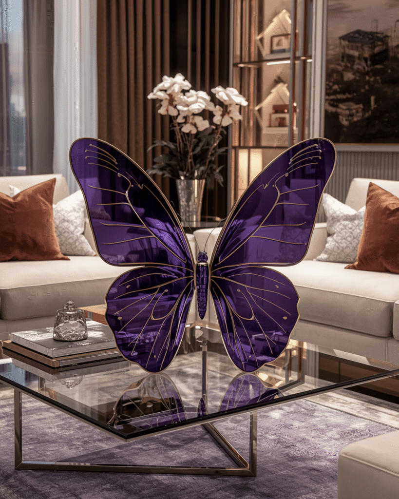 2. Modern Butterfly Table Design for Elegant Interiors