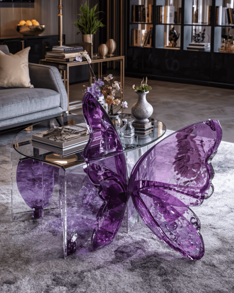 5. Pinterest-Worthy Butterfly Coffee Table Decor Ideas
