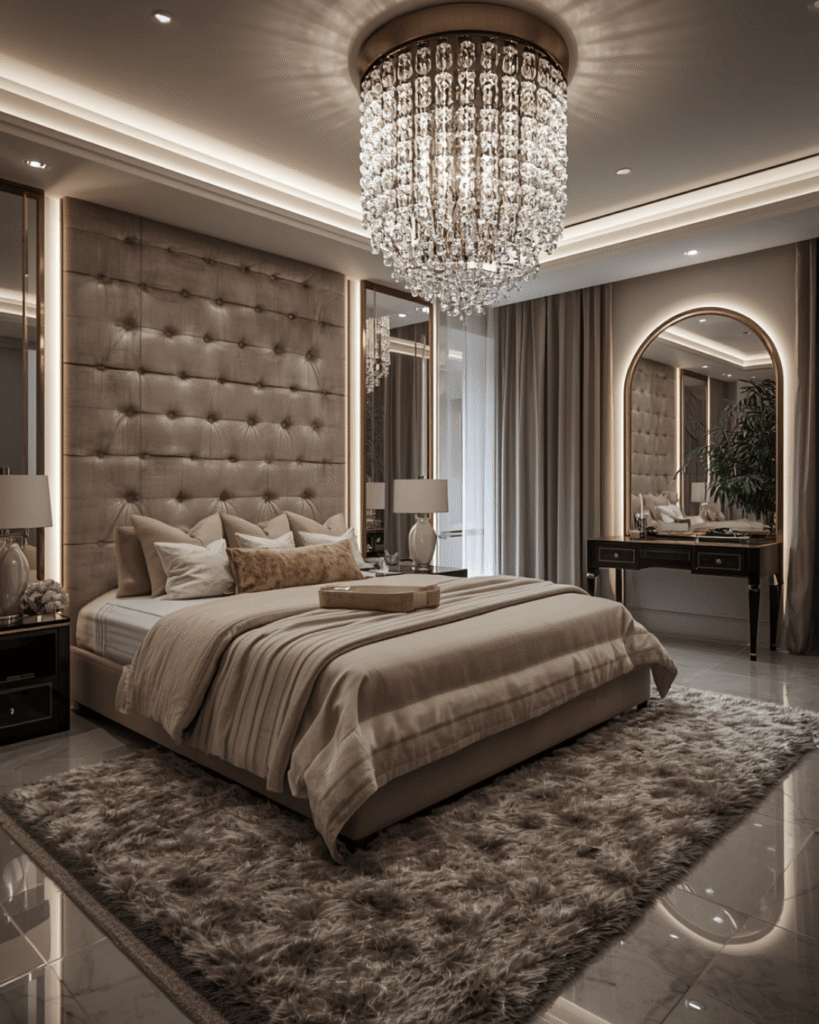 2. Elegant Princess Bedroom Inspiration with Luxury Decor