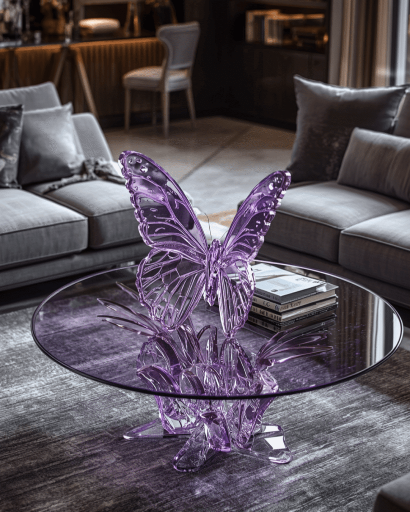 3. Elegant Glass Coffee Table Inspiration for Luxury Homes