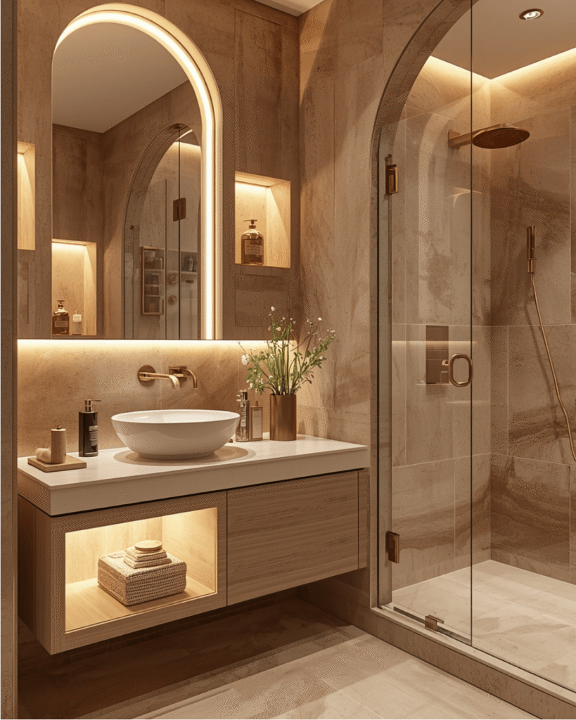 1. Modern Luxury Bathroom Design Ideas for Small