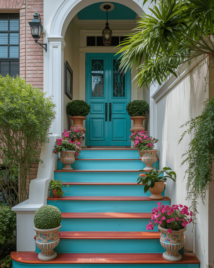 2. Creative Outdoor Entryway Ideas