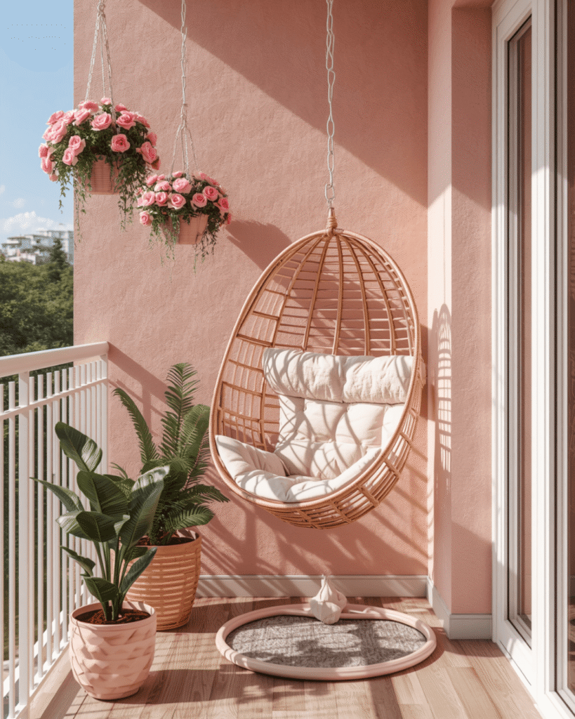7. Cozy Balcony Seating Ideas for Relaxing Outdoors