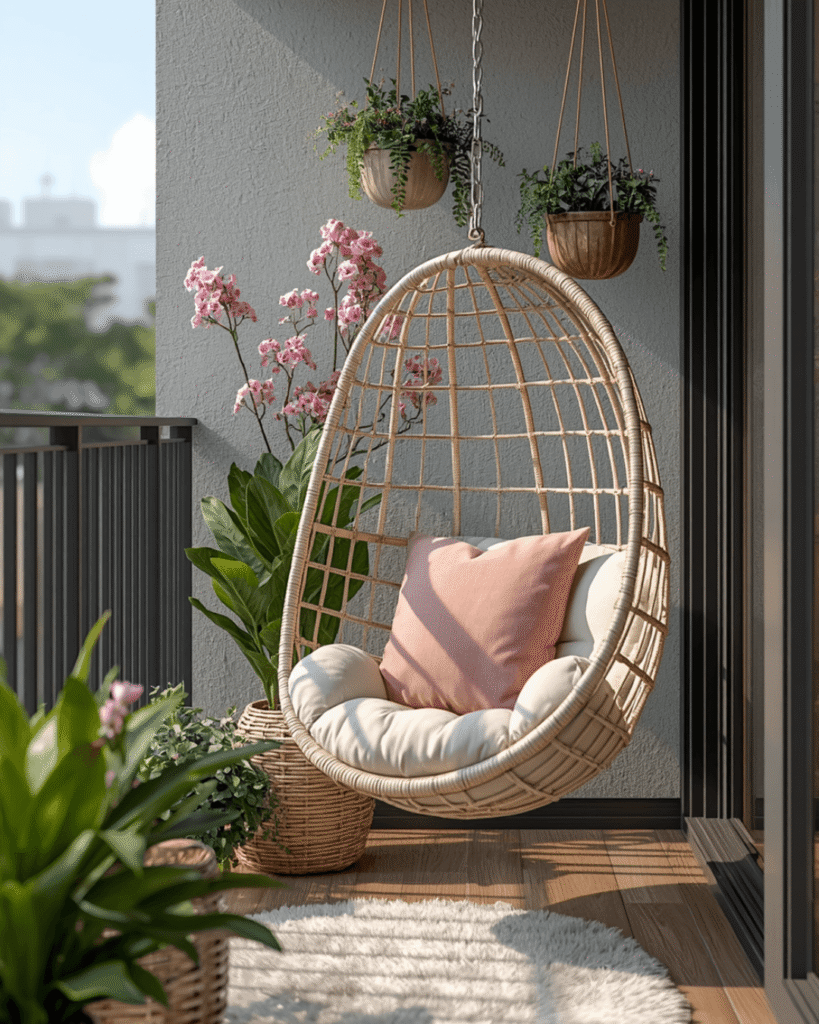 10. Charming Balcony Decor Ideas