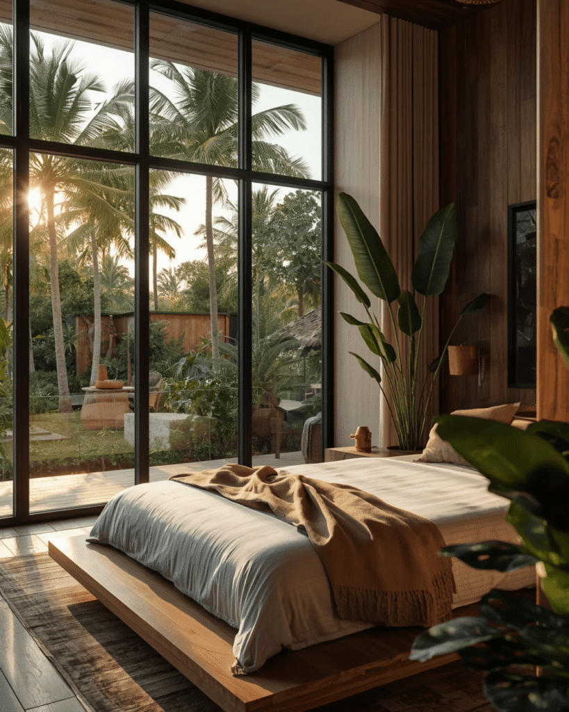 2. Biophilic Bedroom Ideas for a Calm and Refreshing Home
