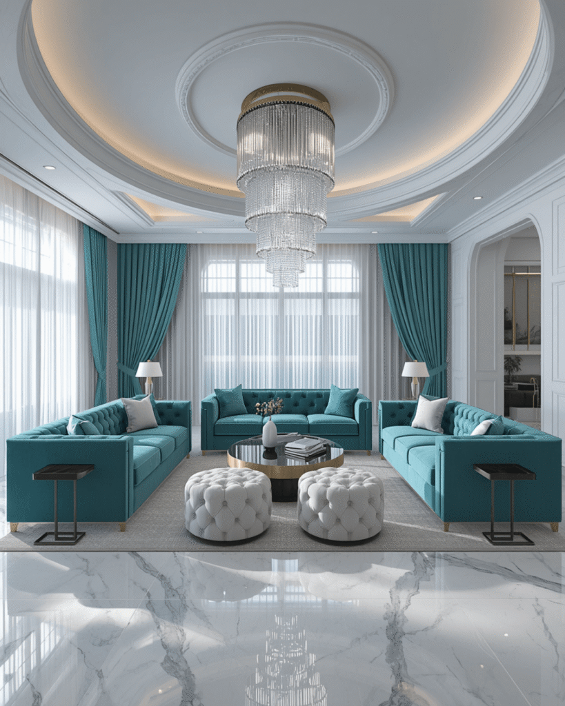 6. Round Seating Arrangement Ideas