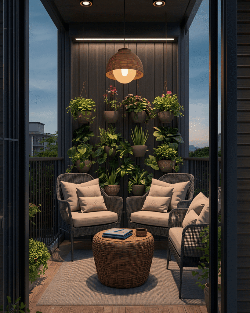 8. Balcony Styling Ideas That Bring Nature Closer