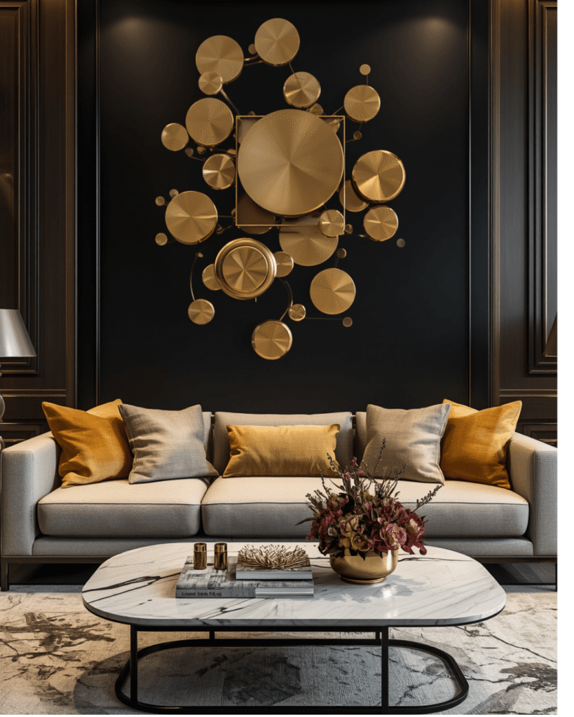 7. Modern Luxury Apartment Living Room Inspiration