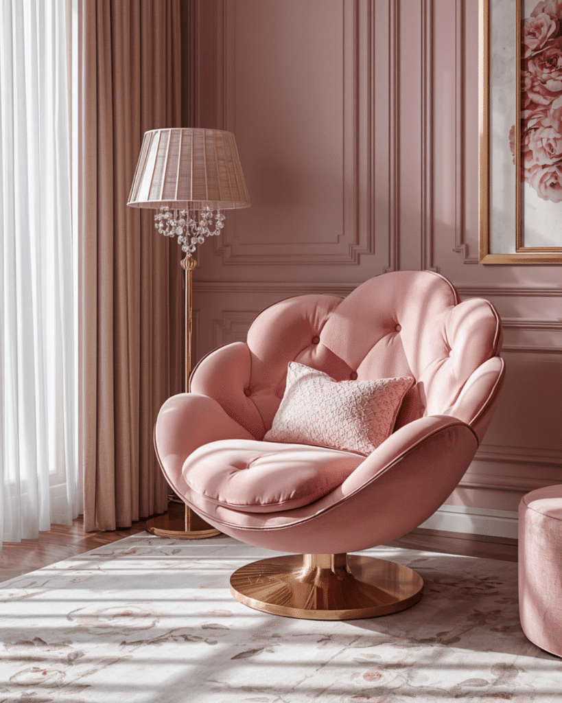 3. Unique Floral Furniture Designs