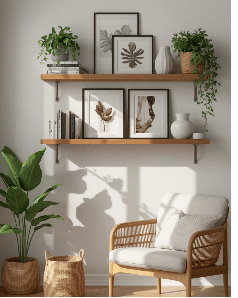 2. Scandinavian Shelf Decor Ideas for Modern Homes