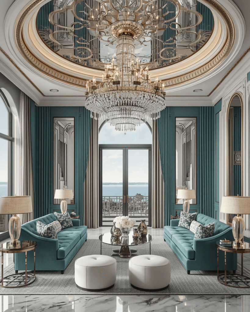 4. High Ceiling Living Room Design Trends