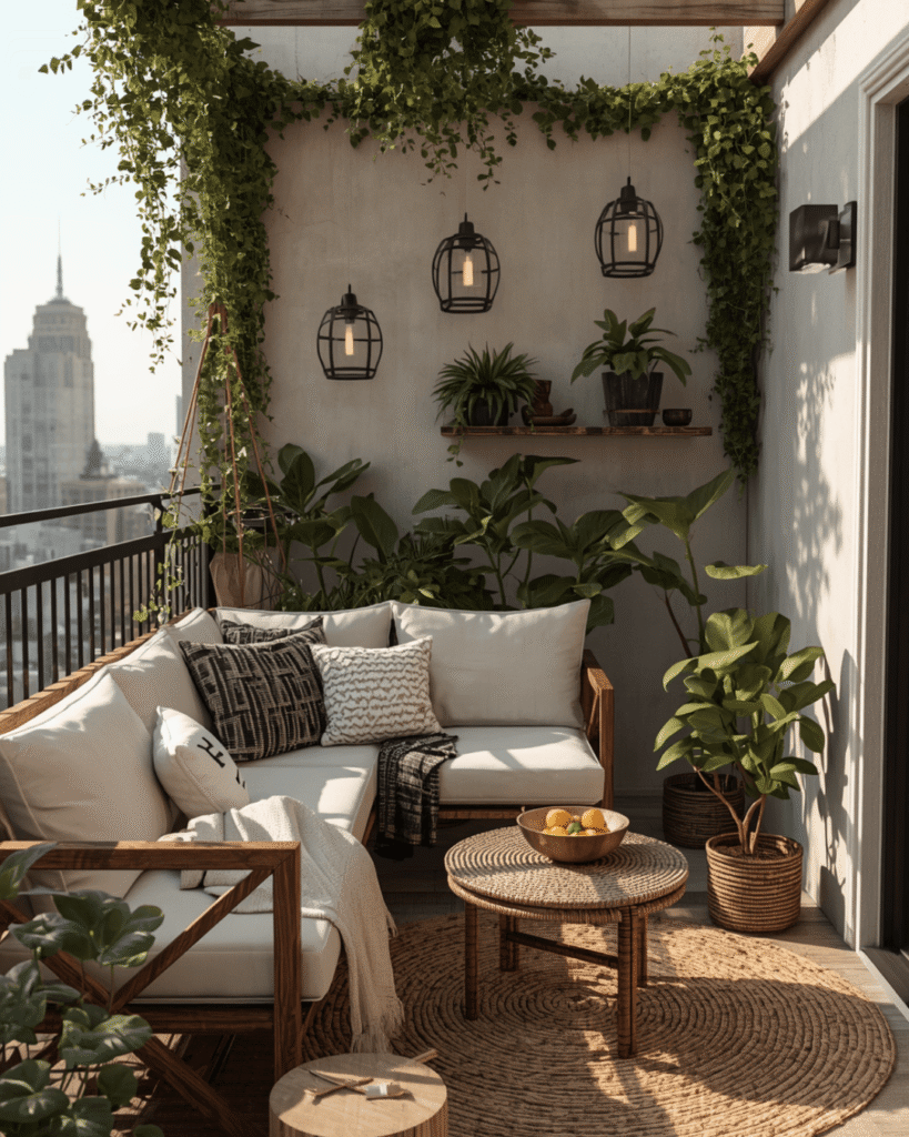 4. Modern Balcony Decor Ideas for Urban Homes