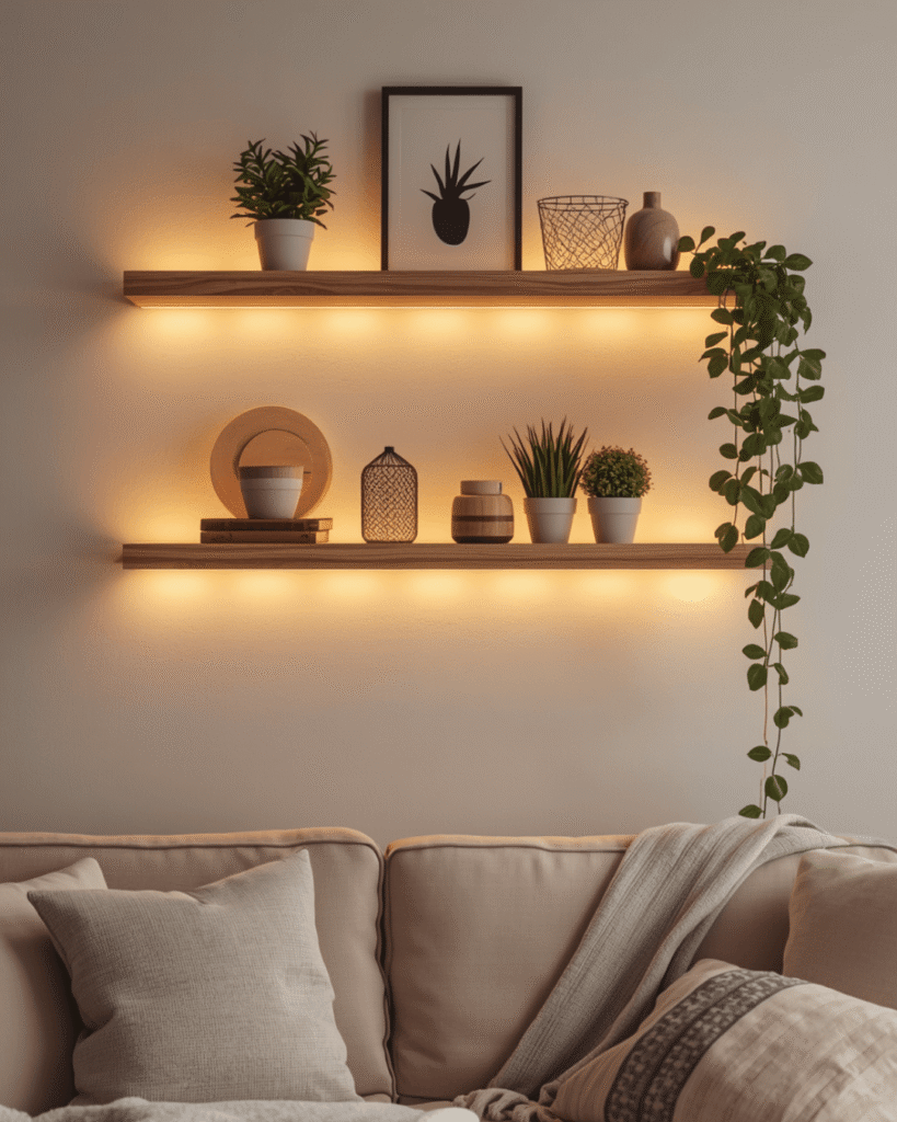 8. Small Space Wall Decor Ideas