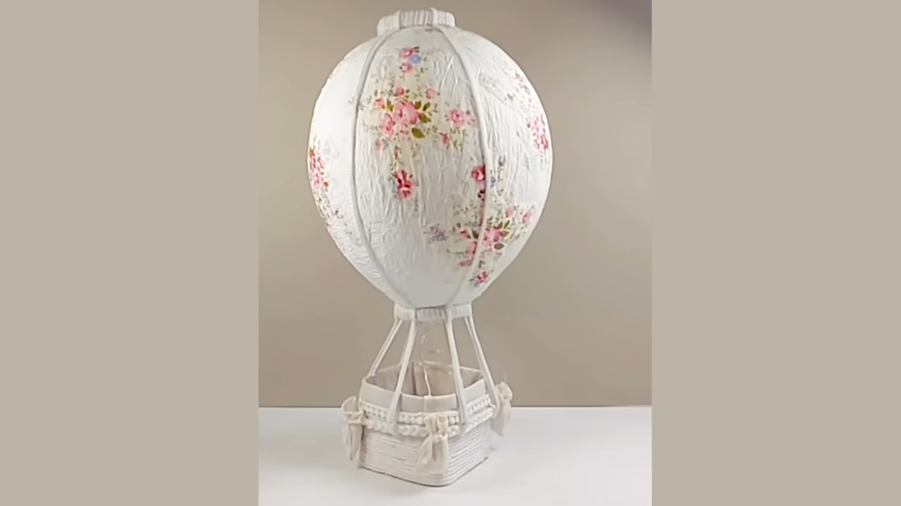 DIY Hot Air Balloon Light Ideas