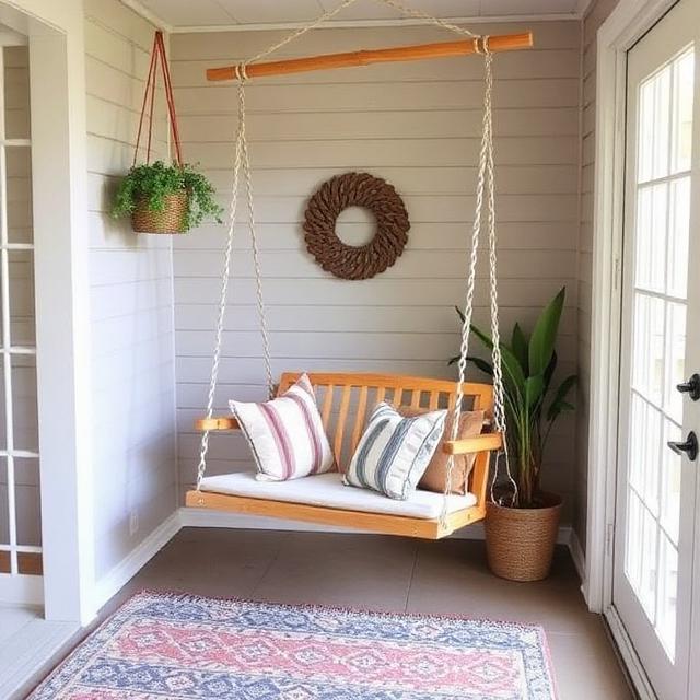 DIY Rope Swing Chair Ideas with Simple Materials