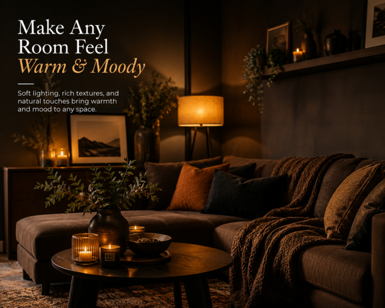 How to Make Any Room Feel Warm and Moody