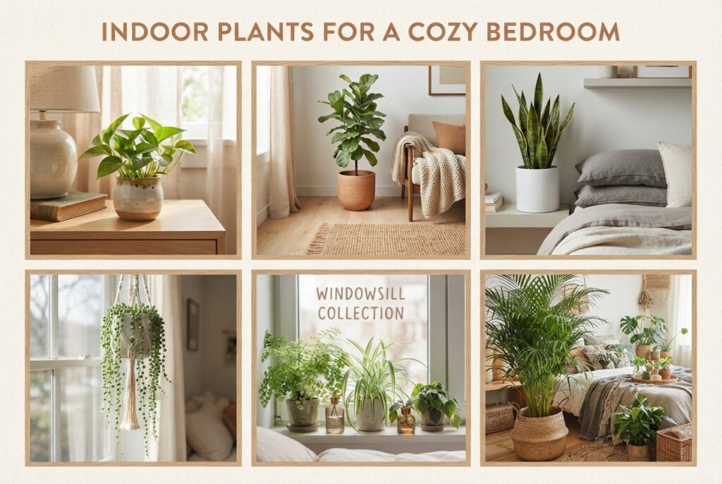 Indoor Plants for a Cozy Bedroom