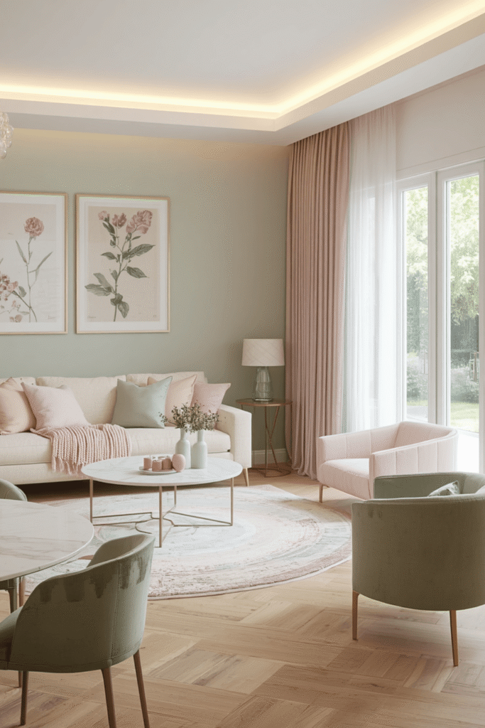 Pink Velvet Curtains Ideas for Drama Without Overkill