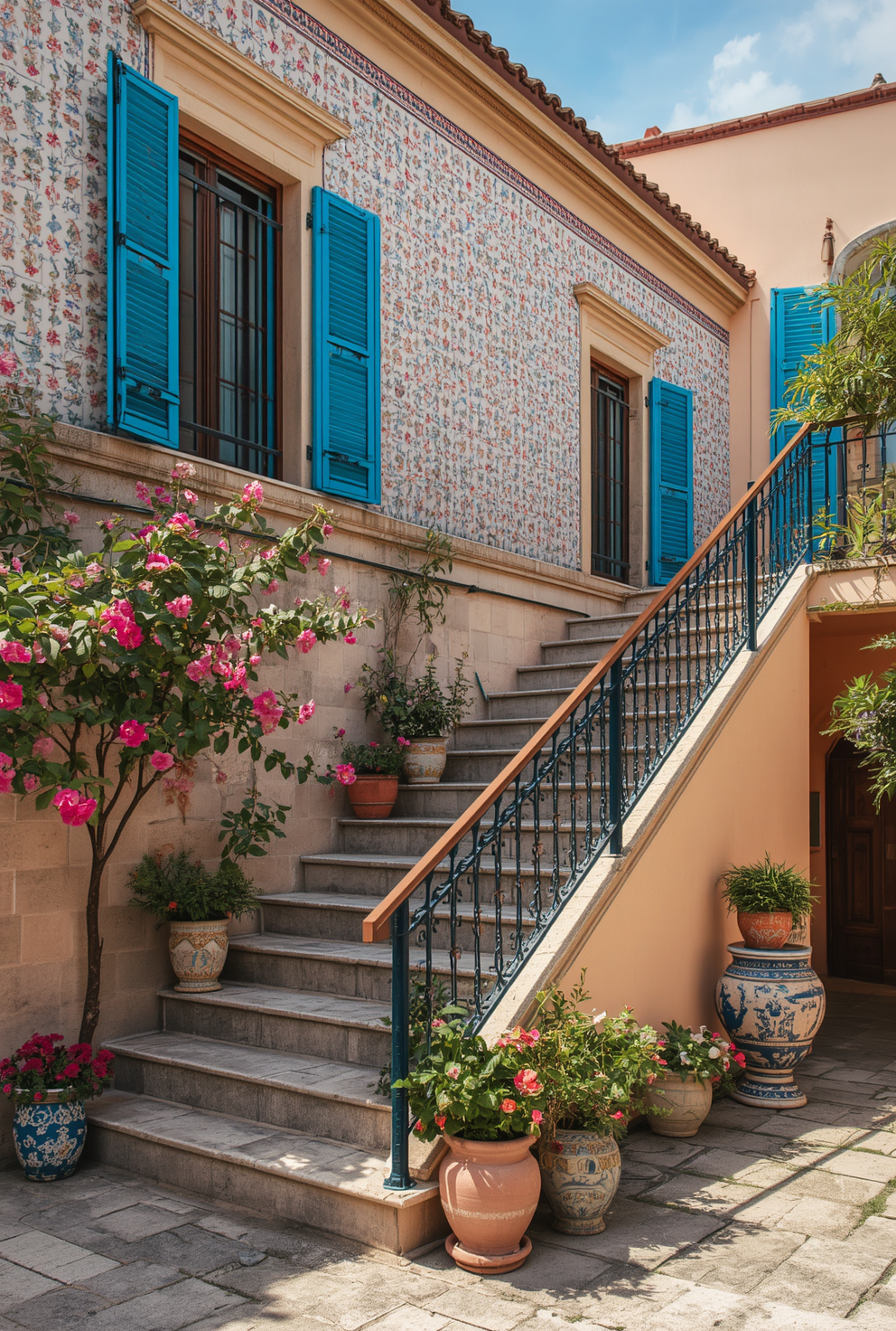 10 Blue Wooden Shutters For A Mediterranean Look
