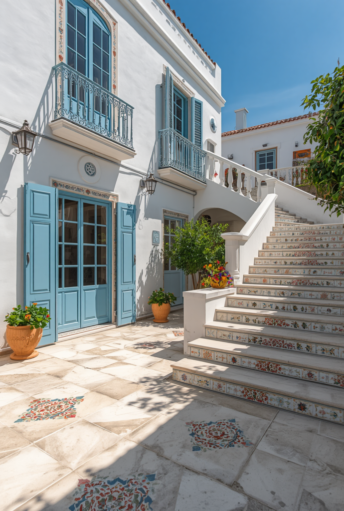 4. Climbing Bougainvillea Ideas for Walls and Staircases